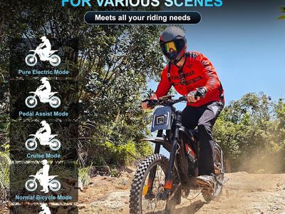 NEW GT2000 DIRT BIKE MOTORCYCLE E bike W/pedals like ELECTRIC Talaria-Surron