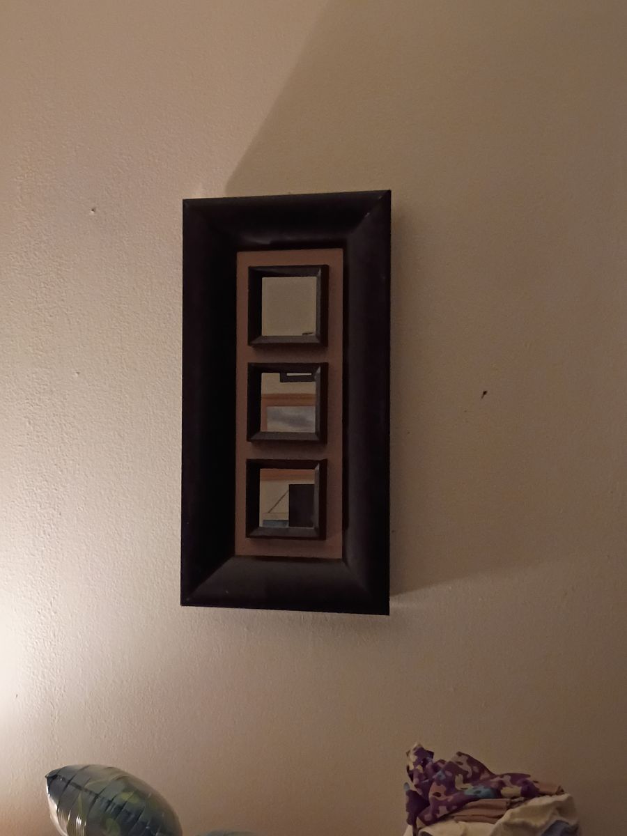 Wood frames with mirrors