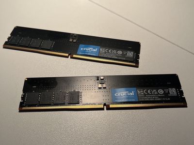 Crucial 32GB DDR5 RAM, 4800MHz CL40