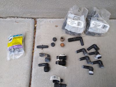 Sprinkler heads, Funny pipe fittings