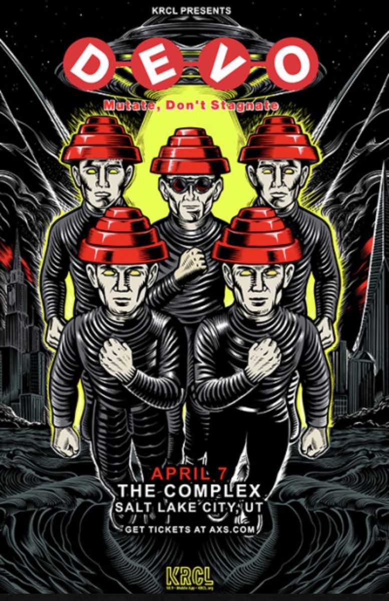 Devo - 2 Tickets April 7th The Complex