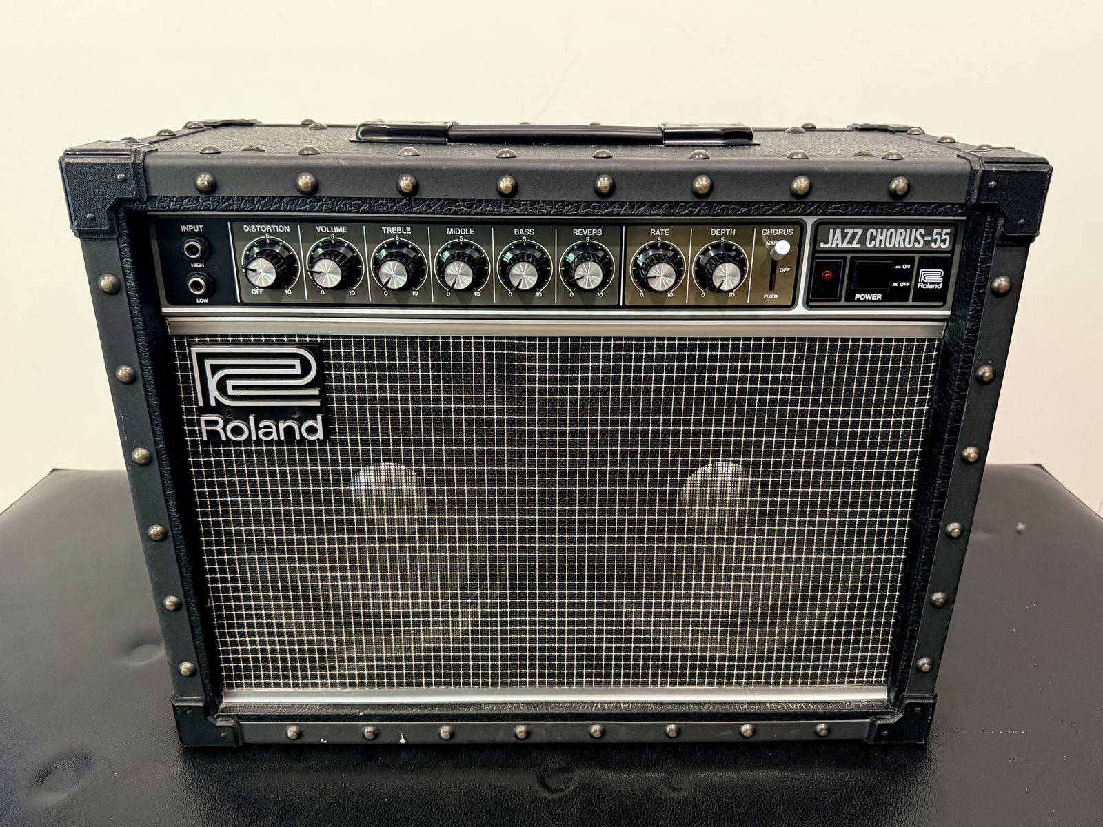 Roland JC-55 Jazz Chorus Guitar Amplifier Black - Made in USA