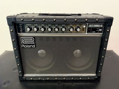 Roland JC-55 Jazz Chorus Guitar Amplifier Black - Made in USA
