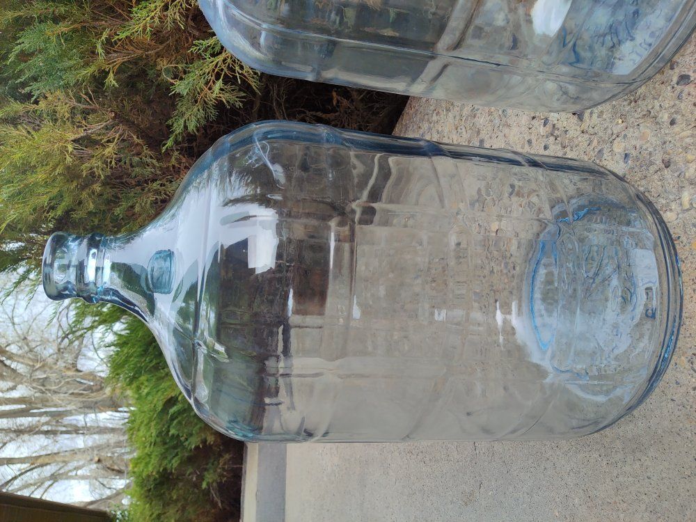 5 gallon glass water jug bottle ( 4total)