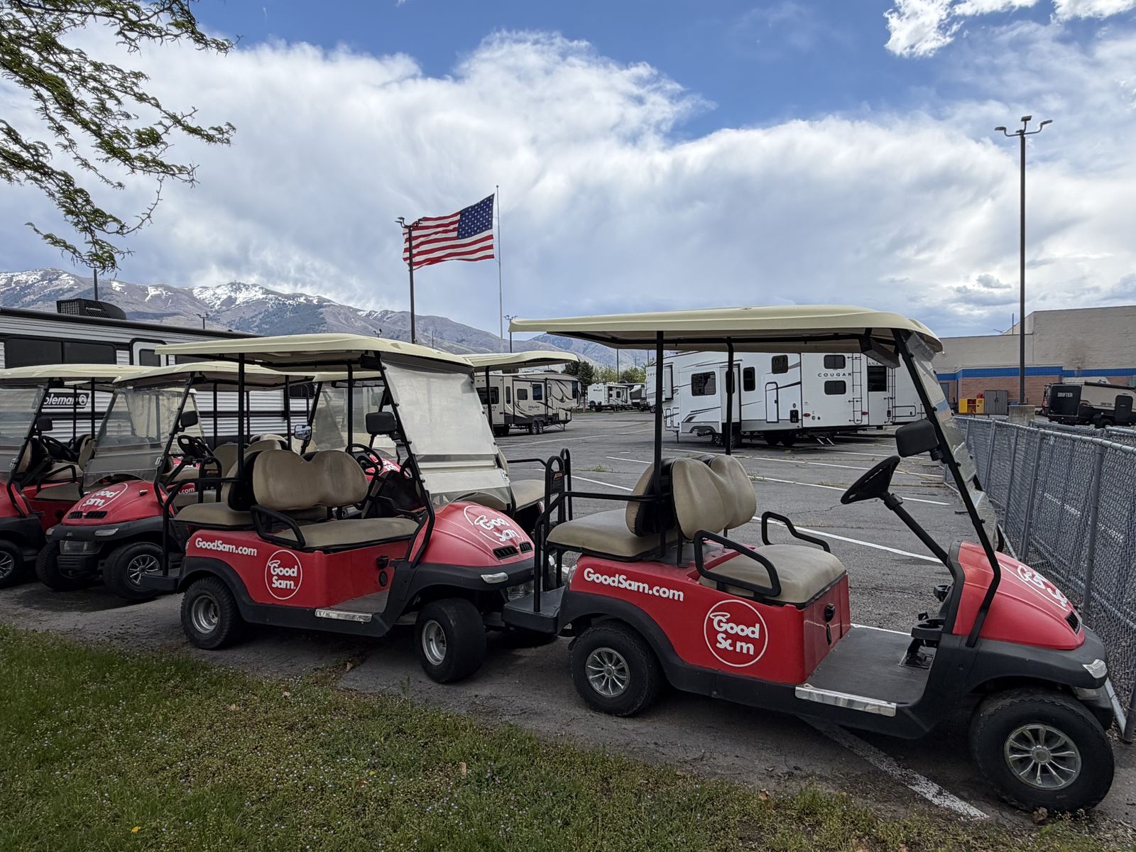 2021 COLEMAN GOLF CARTS (AS IS)