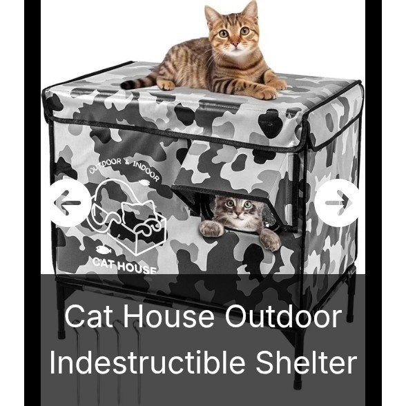 Outdoor Cat Shelter (NEW)