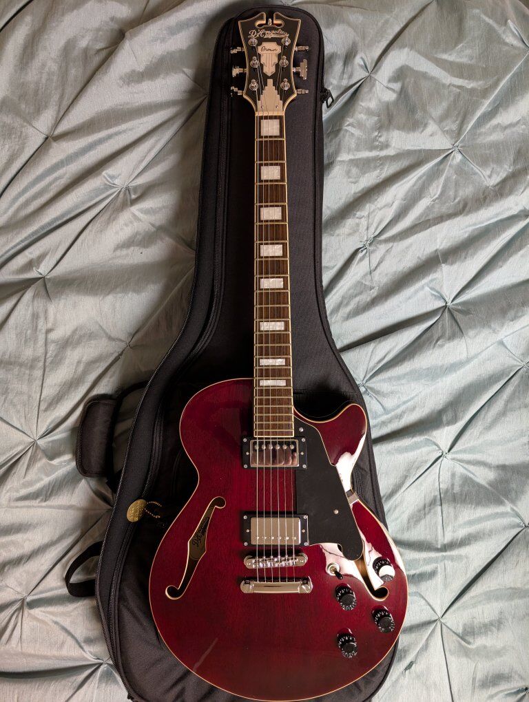 D'Angelico Premier SS Semi-hollow Elec Guitar