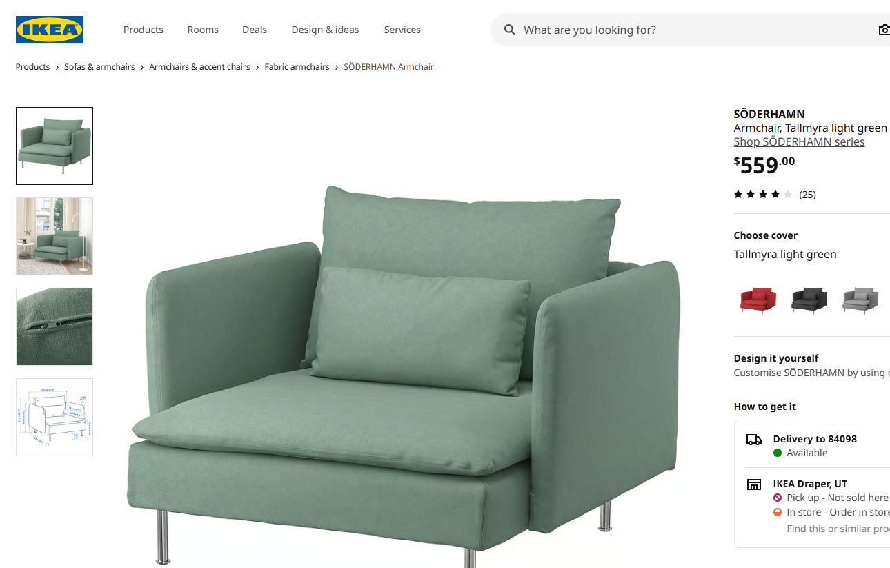 Used - Arm Chairs - Livingroom Chairs