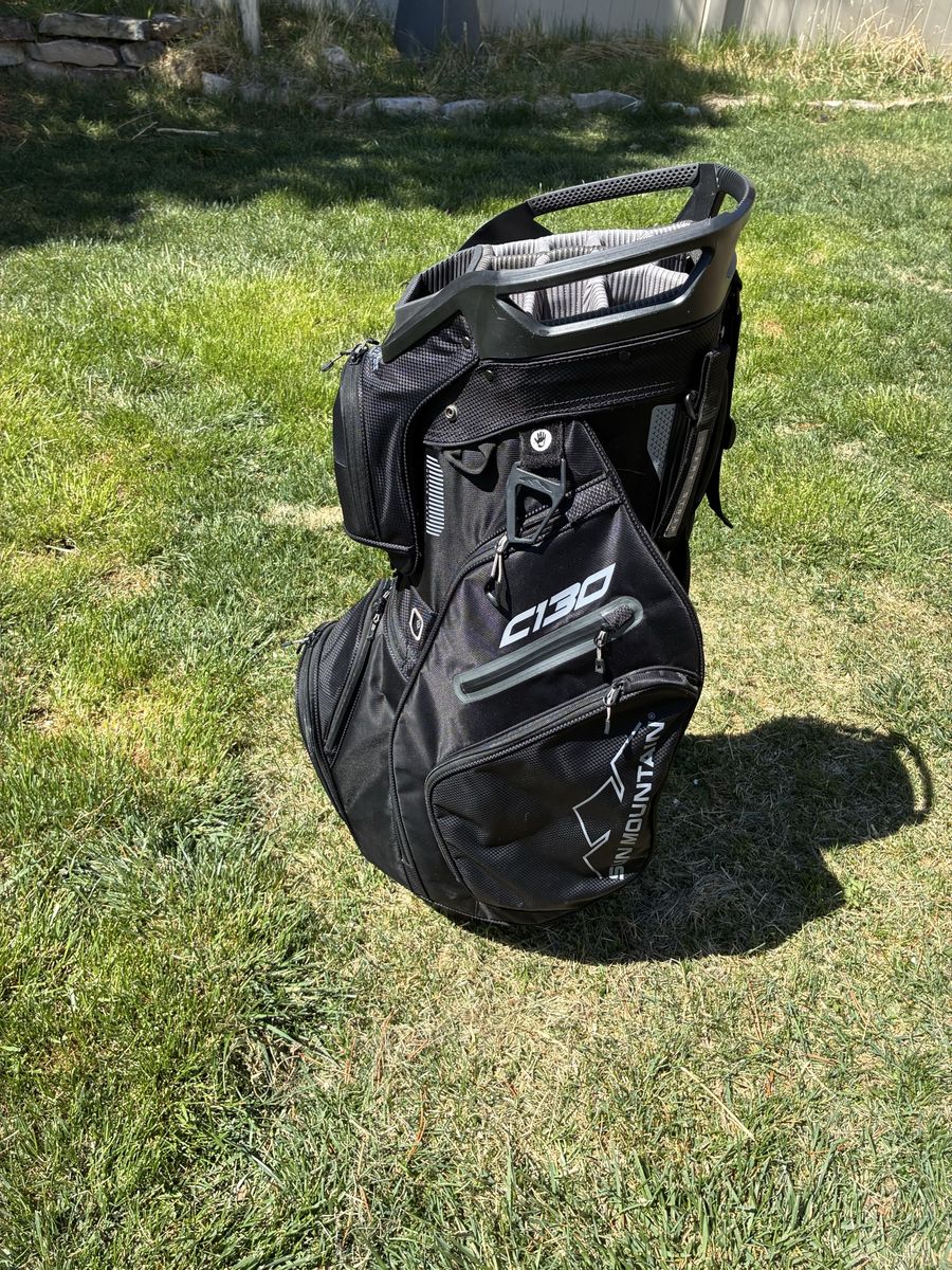 Sun Mountain C130 Cart Golf Bag, Black, Mint