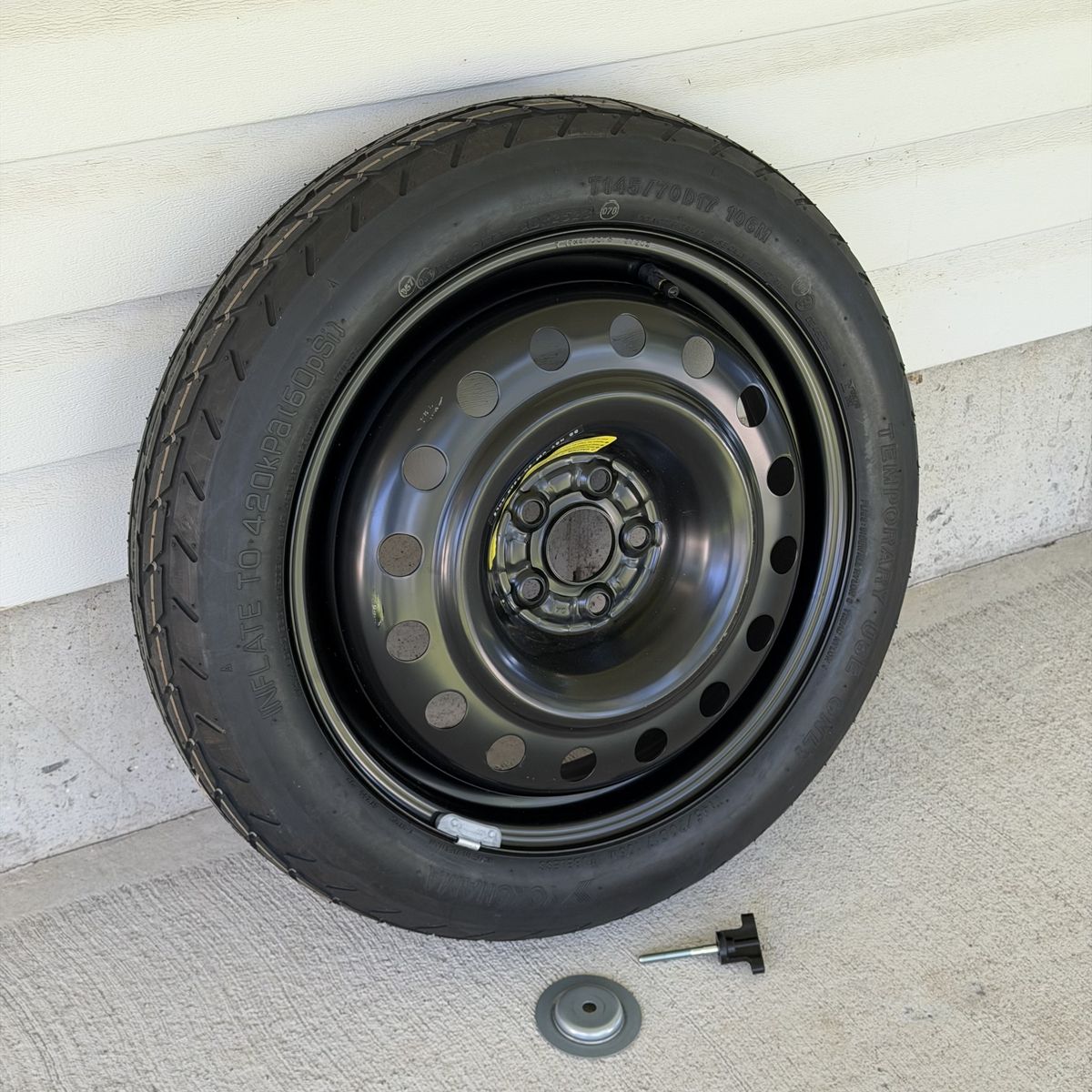 Spare Tire and Mount for 2022-2026 Subaru BRZ and Toyota GR86