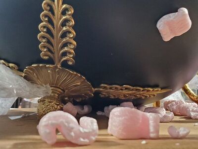 Beautiful Antique Ramon Early 20th Century Chandelier *Refurbished* Gold/Black