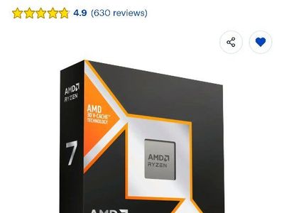 amd ryzen 79800x3d