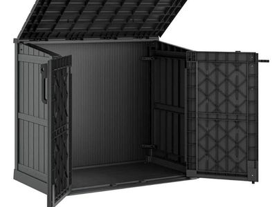 Outdoor Storage Cabinet 36 Cu Ft with Lockable Doors