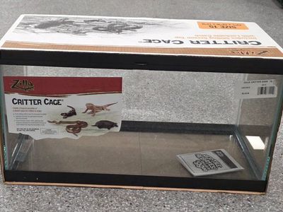Zilla 28015 15-Gal Critter Cage, 24" by 12" by 12"