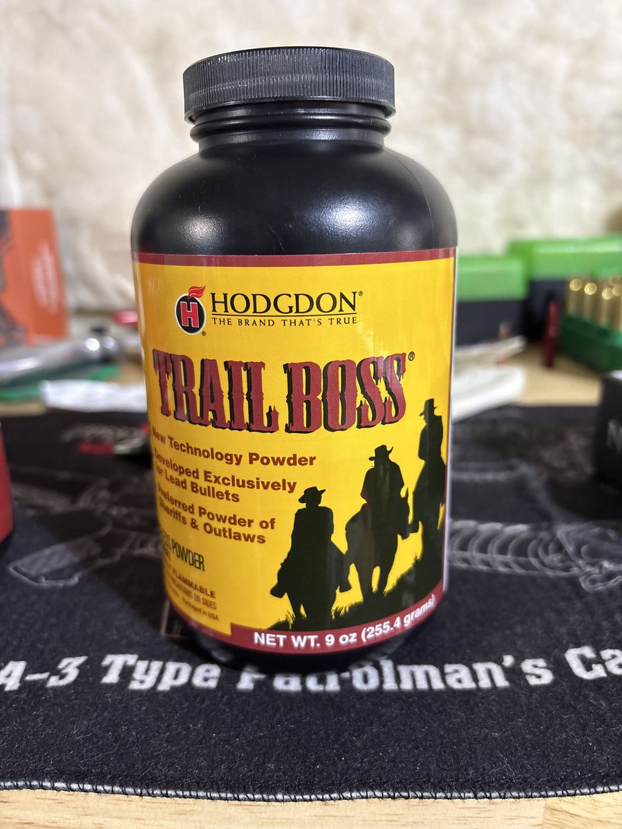 Trail boss powder