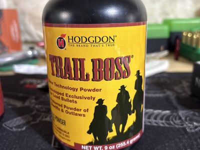 Trail boss powder