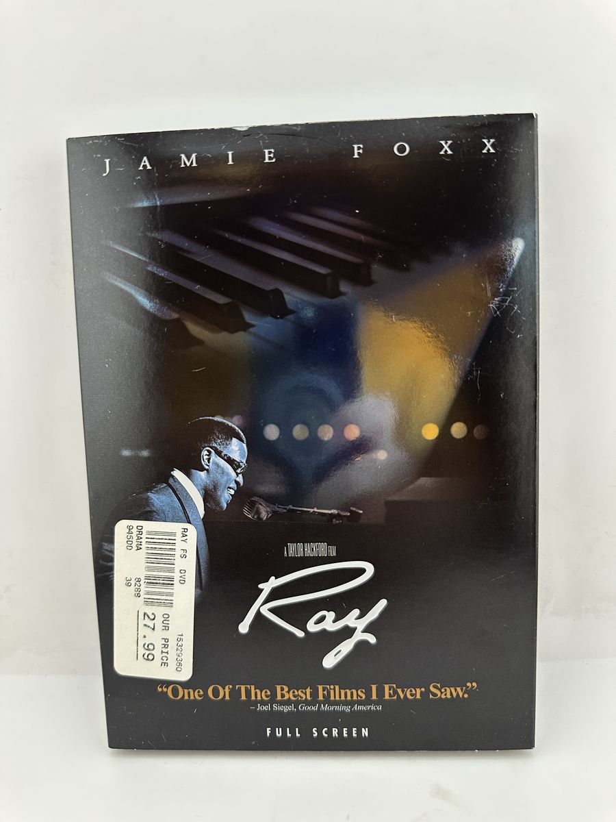 Ray DVD 2005 Full Screen New Sealed w/ Slipcover Jamie Foxx PG-13