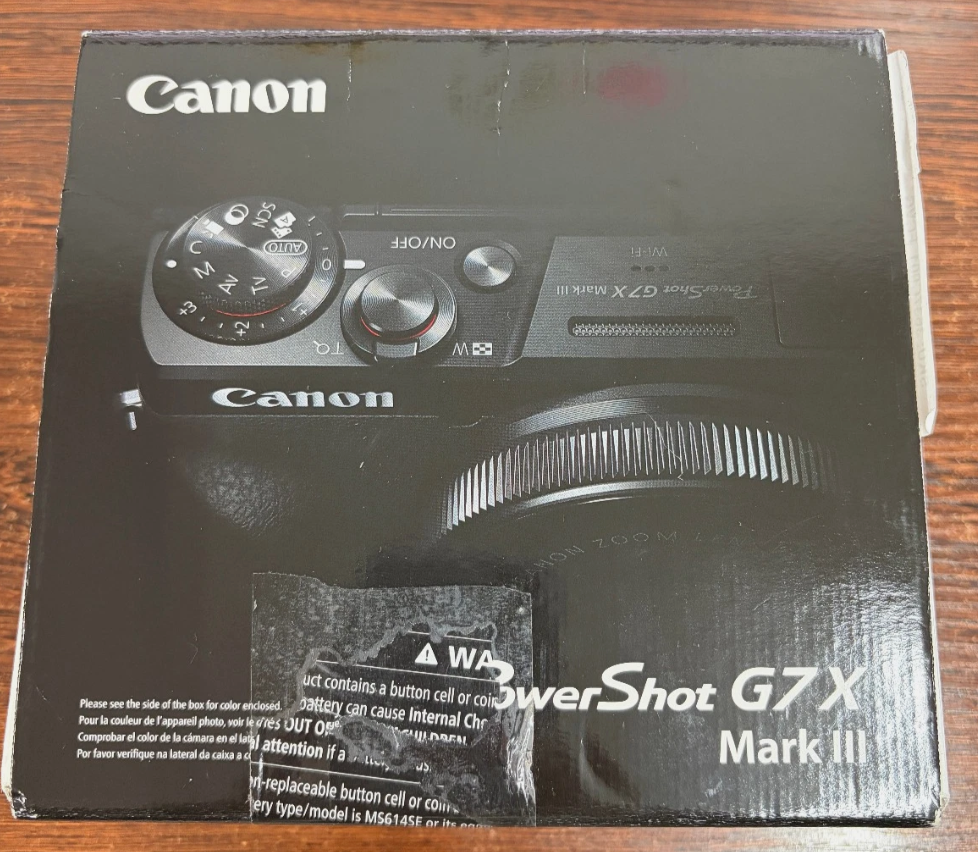 Canon PowerShot G7 X Mark III 20.1MP Digital Camera - New Open Box | Vlogging Kit
