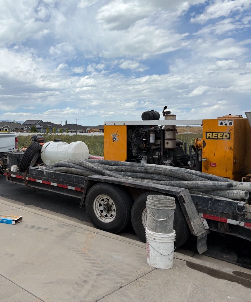 Reed Concrete Pump + setup