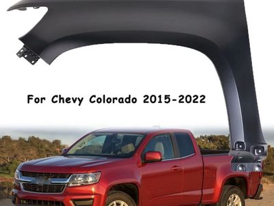Unpainted LH Driver Side Fender for Chevy Colorado 2015-2022