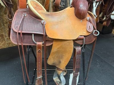 16" Circle Y - High horse Ranch/rope saddle