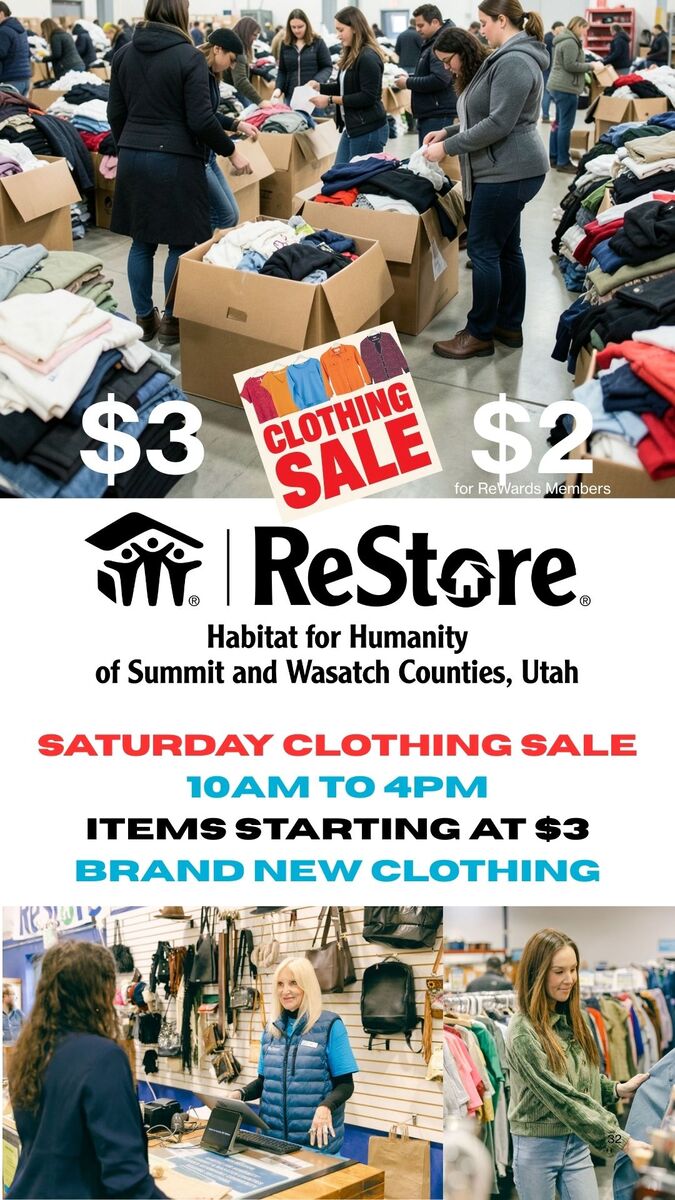 Brand New Clothing $3 each