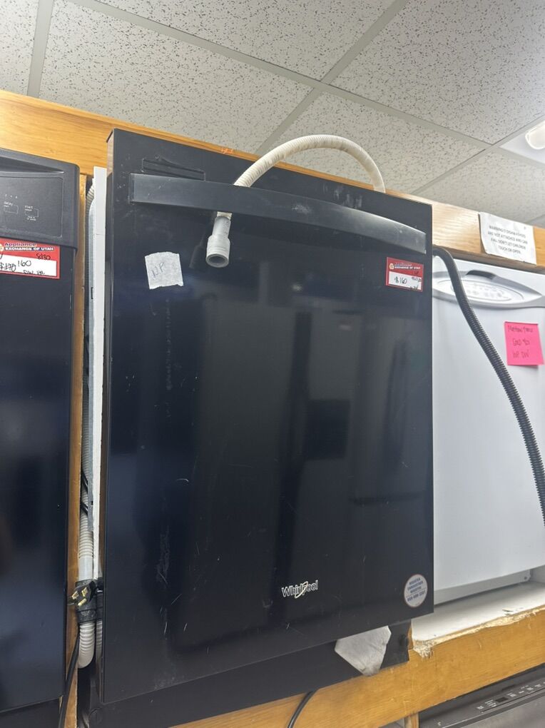 LOWEST PRICES! NICE WHIRLPOOL BLACK DISHWASHER