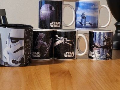 Star Wars Galefie coffee cups 1992