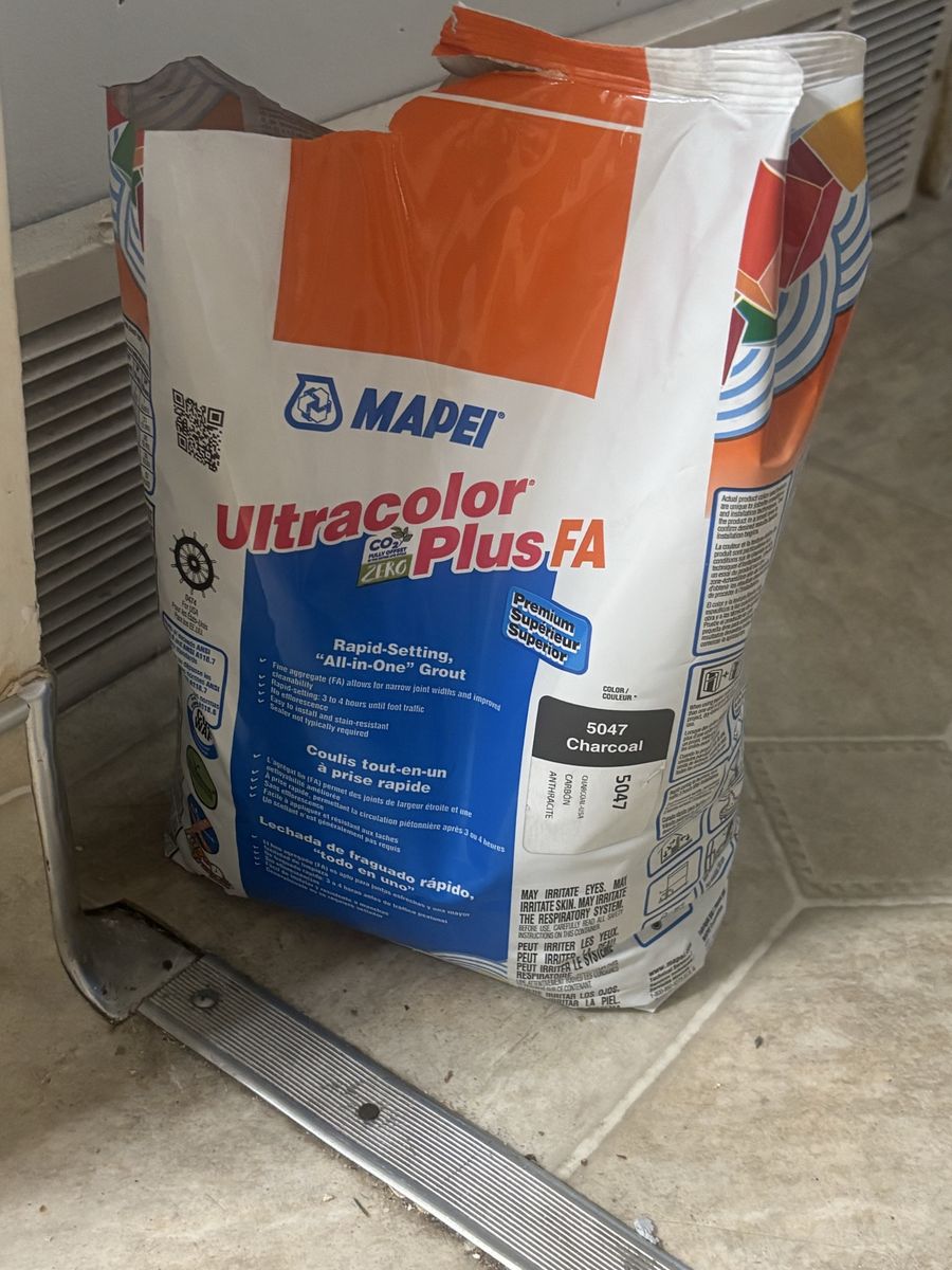 Mapei Charcoal Grout
