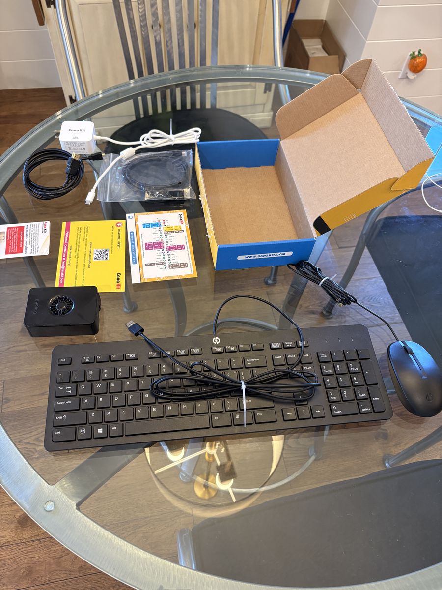 Raspberry Pi 5 (8GB) Starter Kit + Keyboard & Mouse — $200 | Complete Setup
