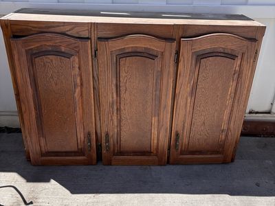 Great cabinet for extra storage 12Dx32Hx49.5