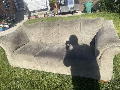 Free couch and loveseat