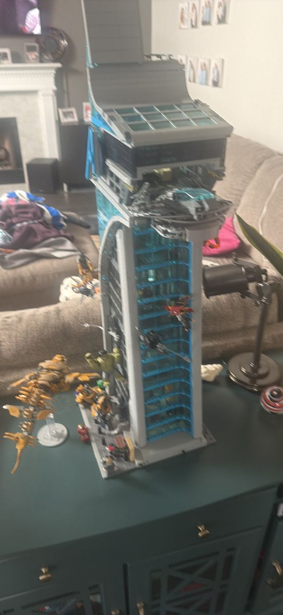 Avengers Lego tower