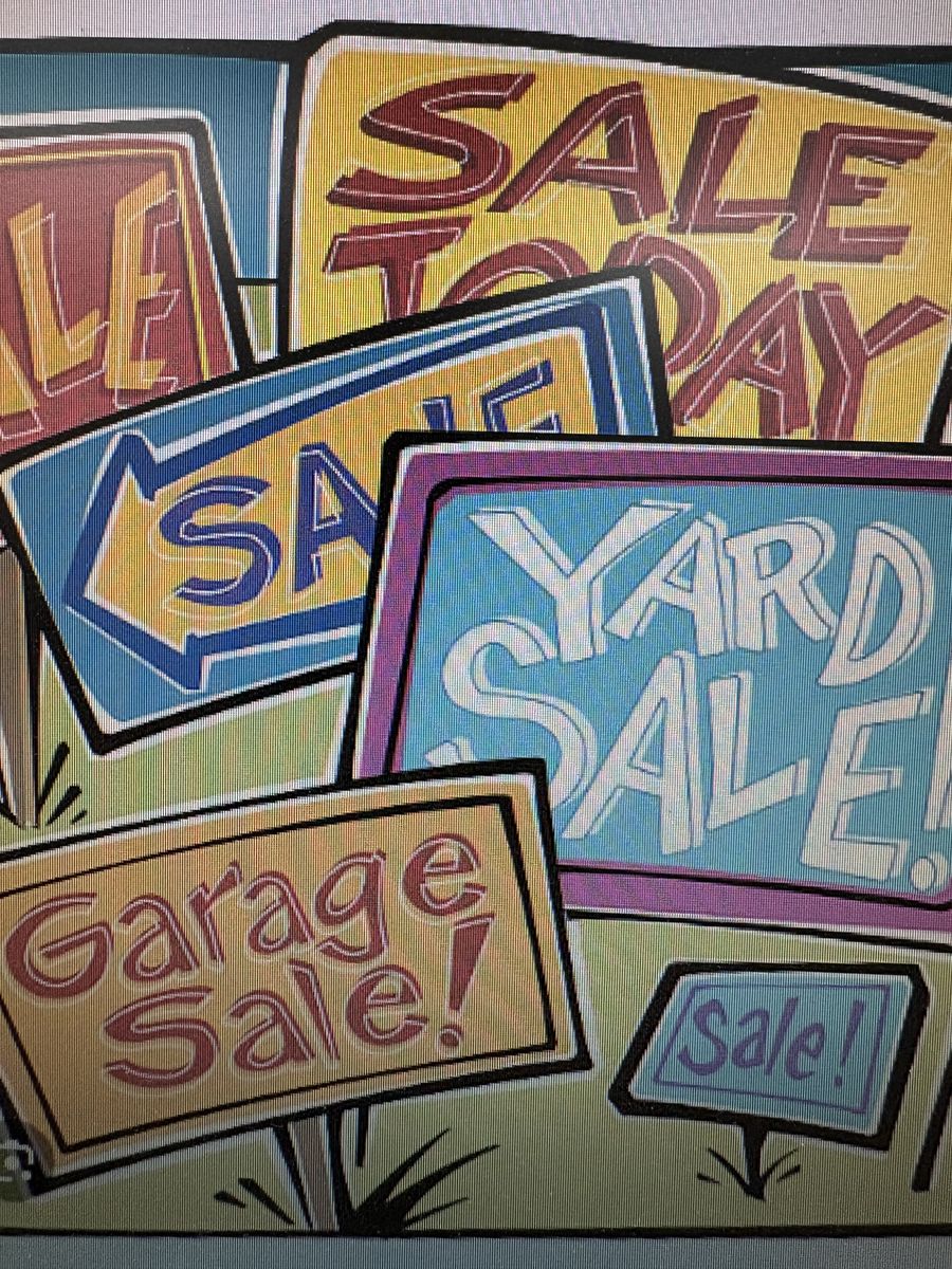 HUGE YARD SALE! Many New items at Awesome prices