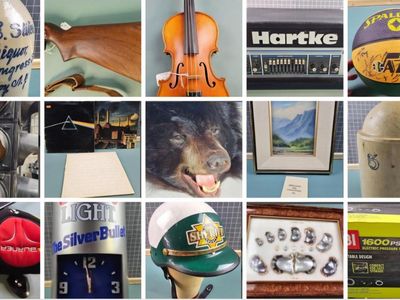 Unique & Rare Items- Musical Instruments, Cameras, Guns, Records & More