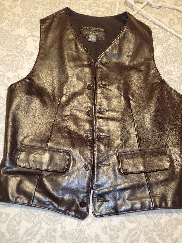 leather vest