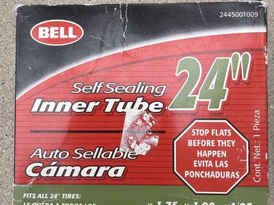 24” Self Sealing Inner Tube for bikes