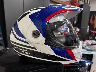Like New Large Scorpion AT-960 Modular Helmet with EXO-COM installed