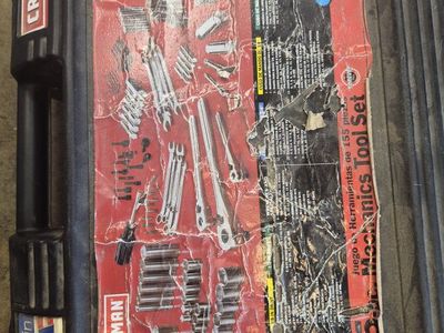 Craftsman 155-Piece Mechanics Tool Set with Case - USA Made