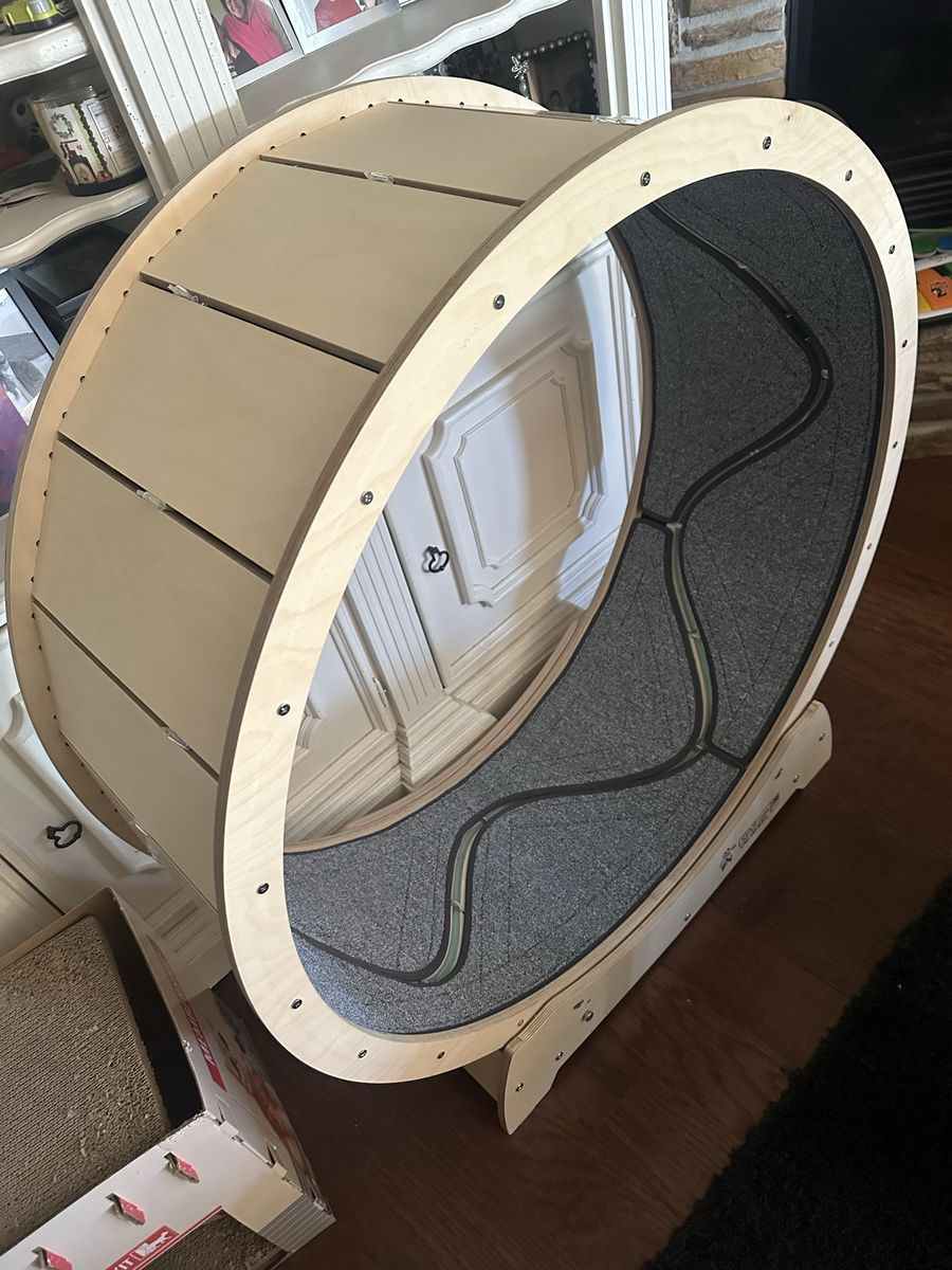 Cat exercise wheel