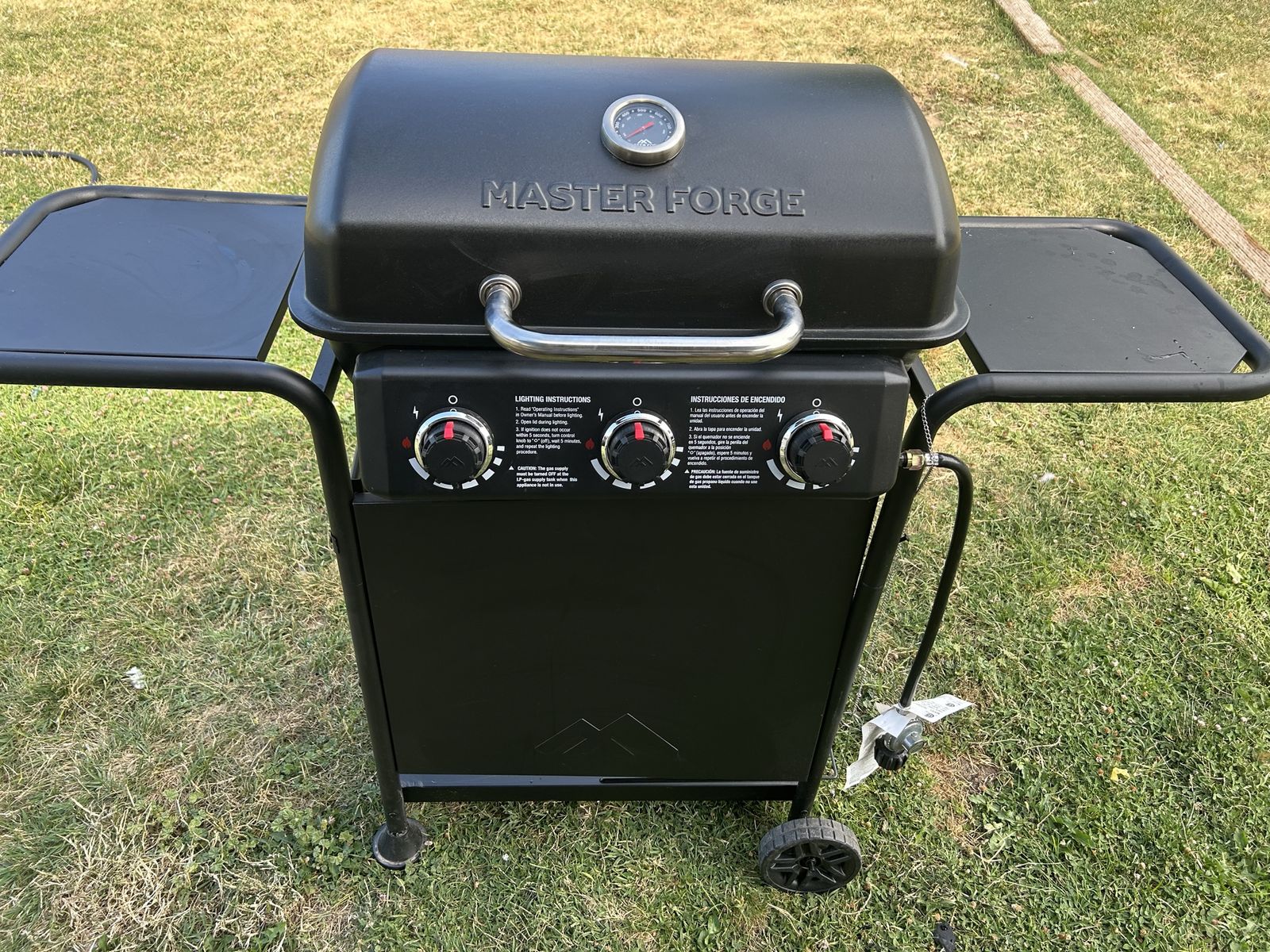 Pretty new master forge grill
