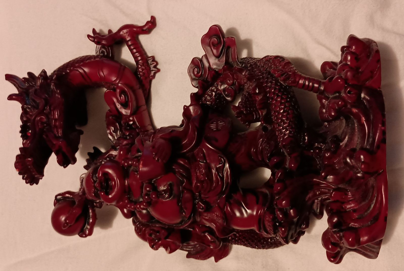 Dragon Budda Statue 10"