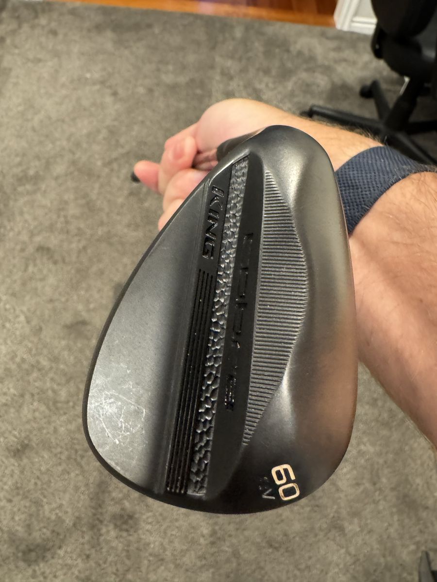 Cobra king black wedges with mmt shafts. Left handed. Lh 