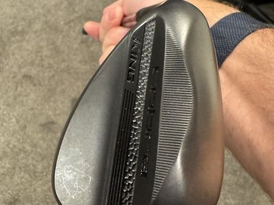 Cobra king black wedges with mmt shafts. Left handed. Lh