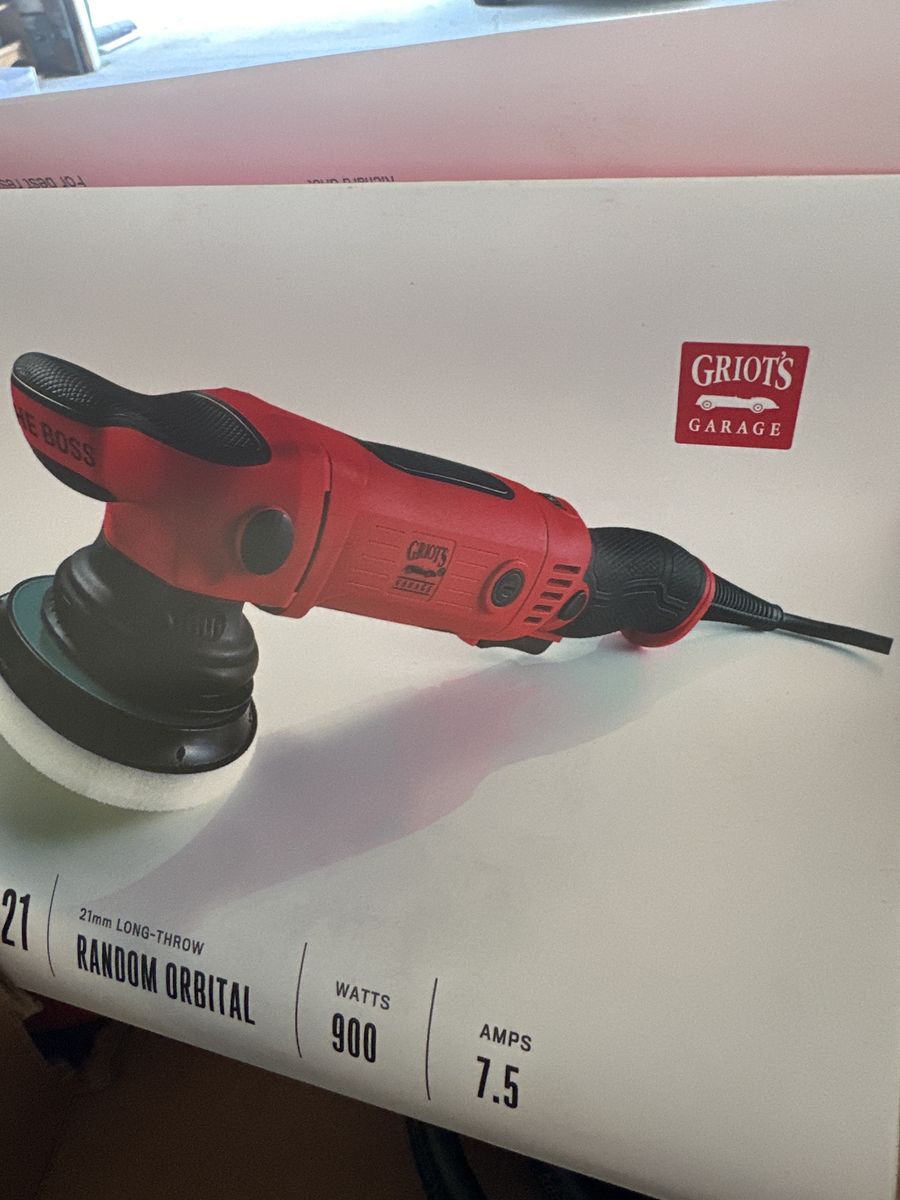 Griot's Garage THE BOSS G21 Long-Throw Random Orbital Polisher - Brand New