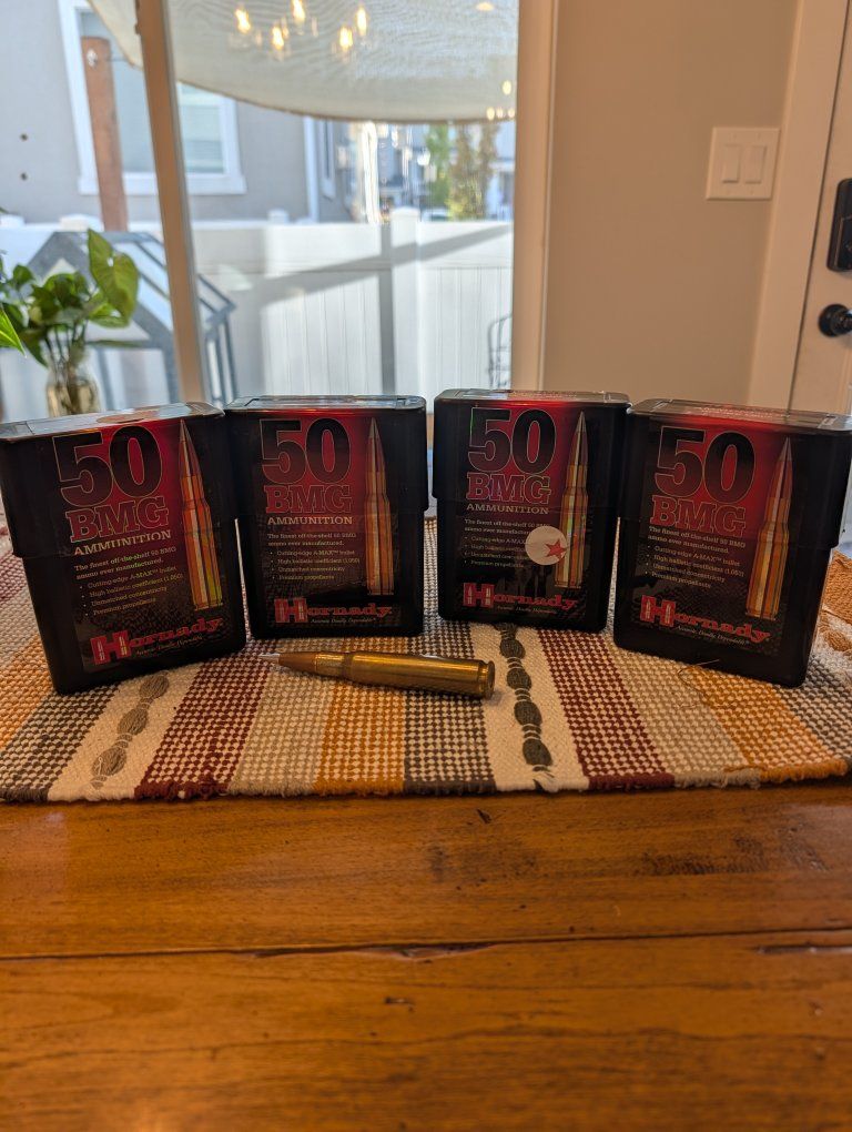 Hornady .50 BMG 40 Rounds