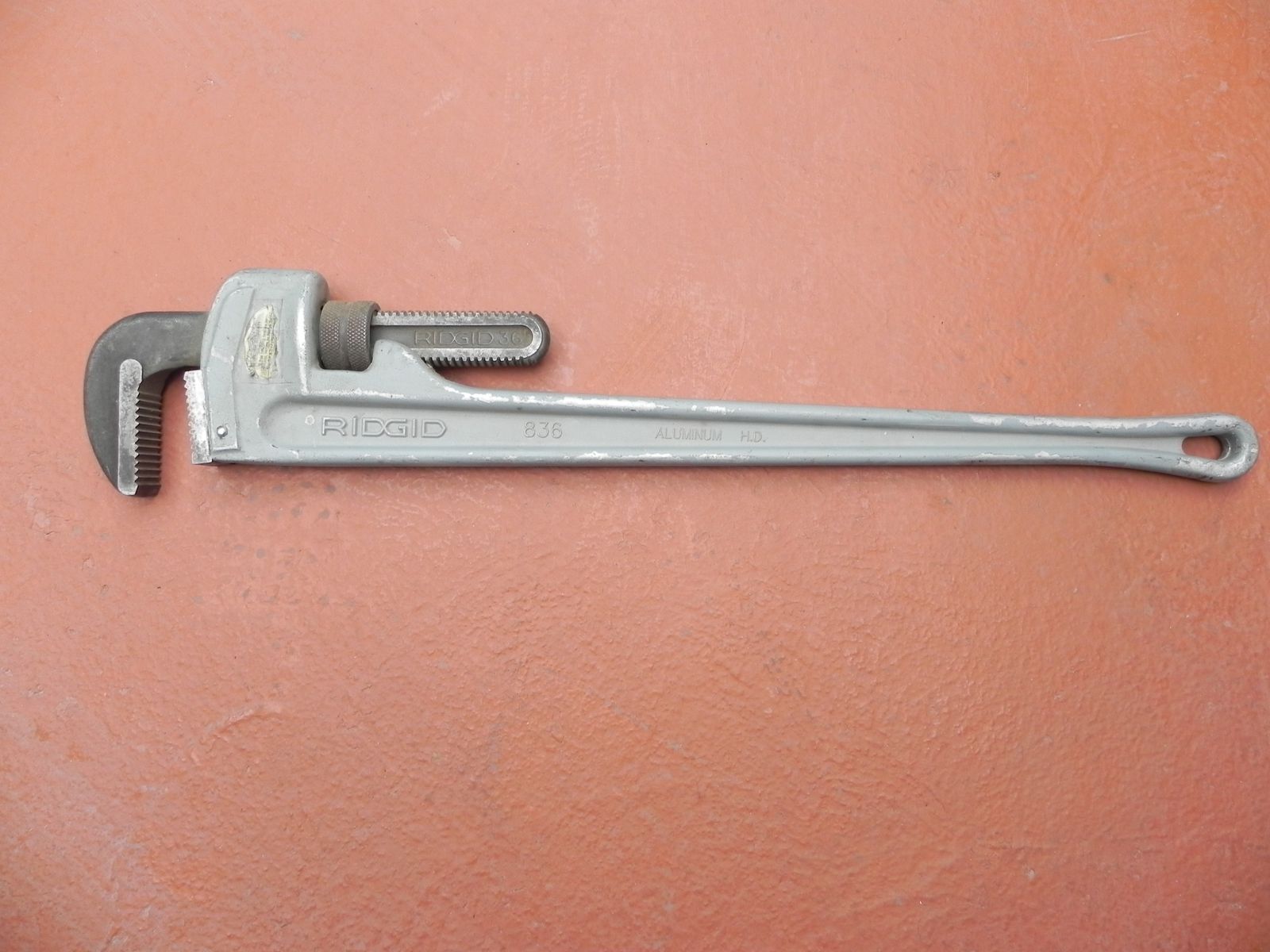 RIGID 36" MODEL 836 ALUMINUM PIPE WRENCH