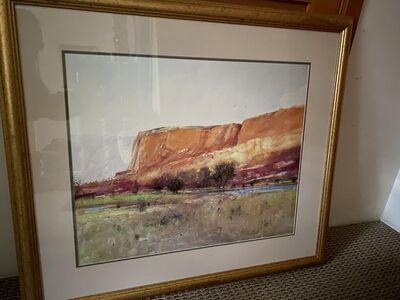 Print: Valle Del Fuego 1997 Tom Perkinson