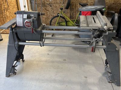 Shop Smith Mark V Multi-Purpose Woodworking Machine with Saw and Lathe Functions