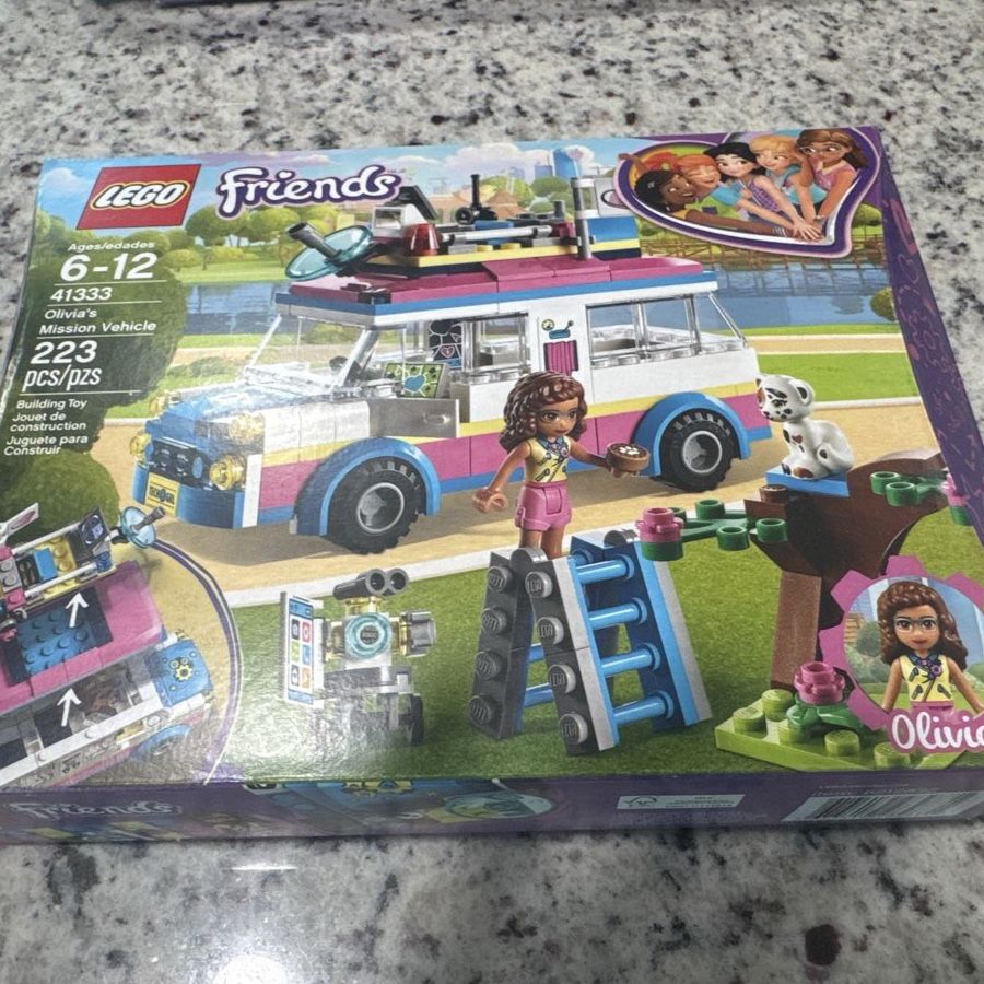 LEGO Friends Olivia's Mission Vehicle 41333 Building Toy Set (223 Pieces)